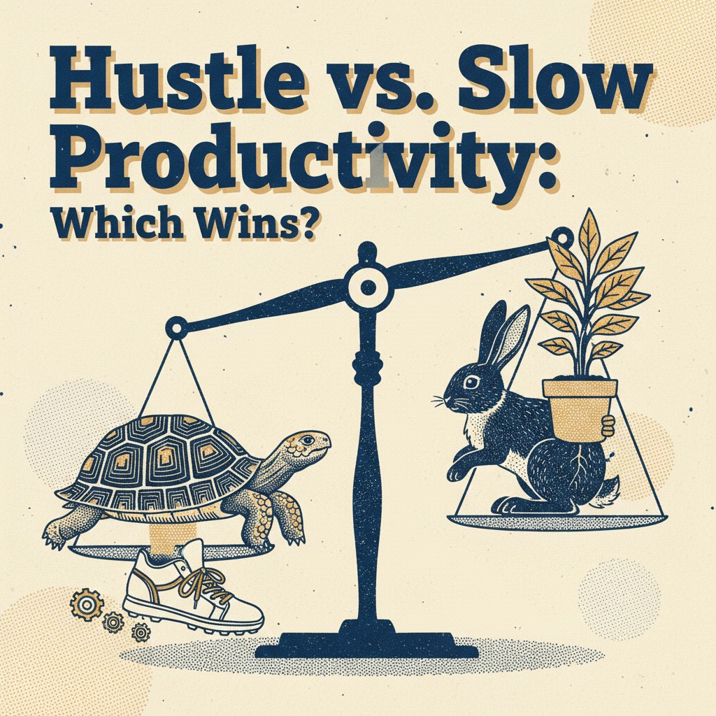 Hustle vs. Slow Productivity: Which Wins?