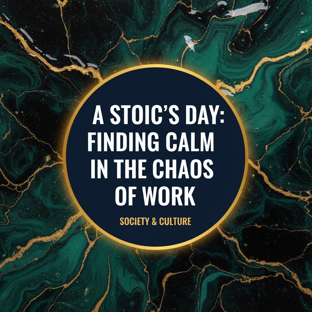 A Stoic's Day: Finding Calm in the Chaos of Work